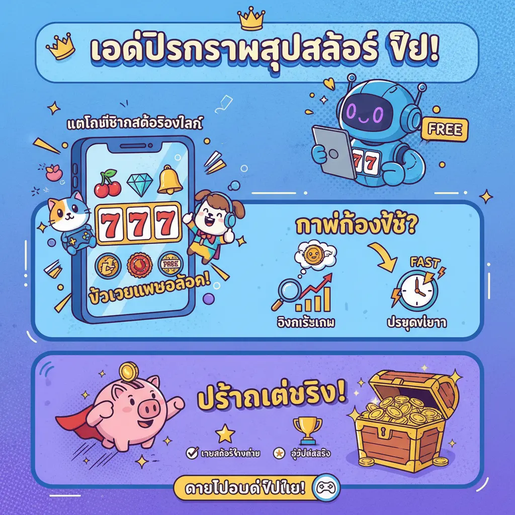 โหลดโปรแกรมสูตรสล็อต ฟรี - แอปพลิเคชันสล็อต