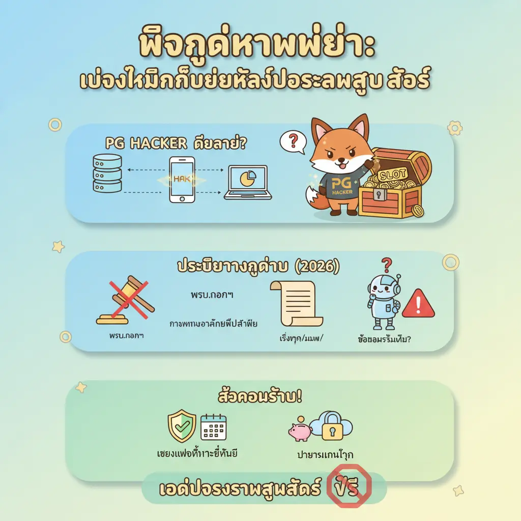 โหลดโปรแกรมสูตรสล็อต ฟรี - PG HACKER