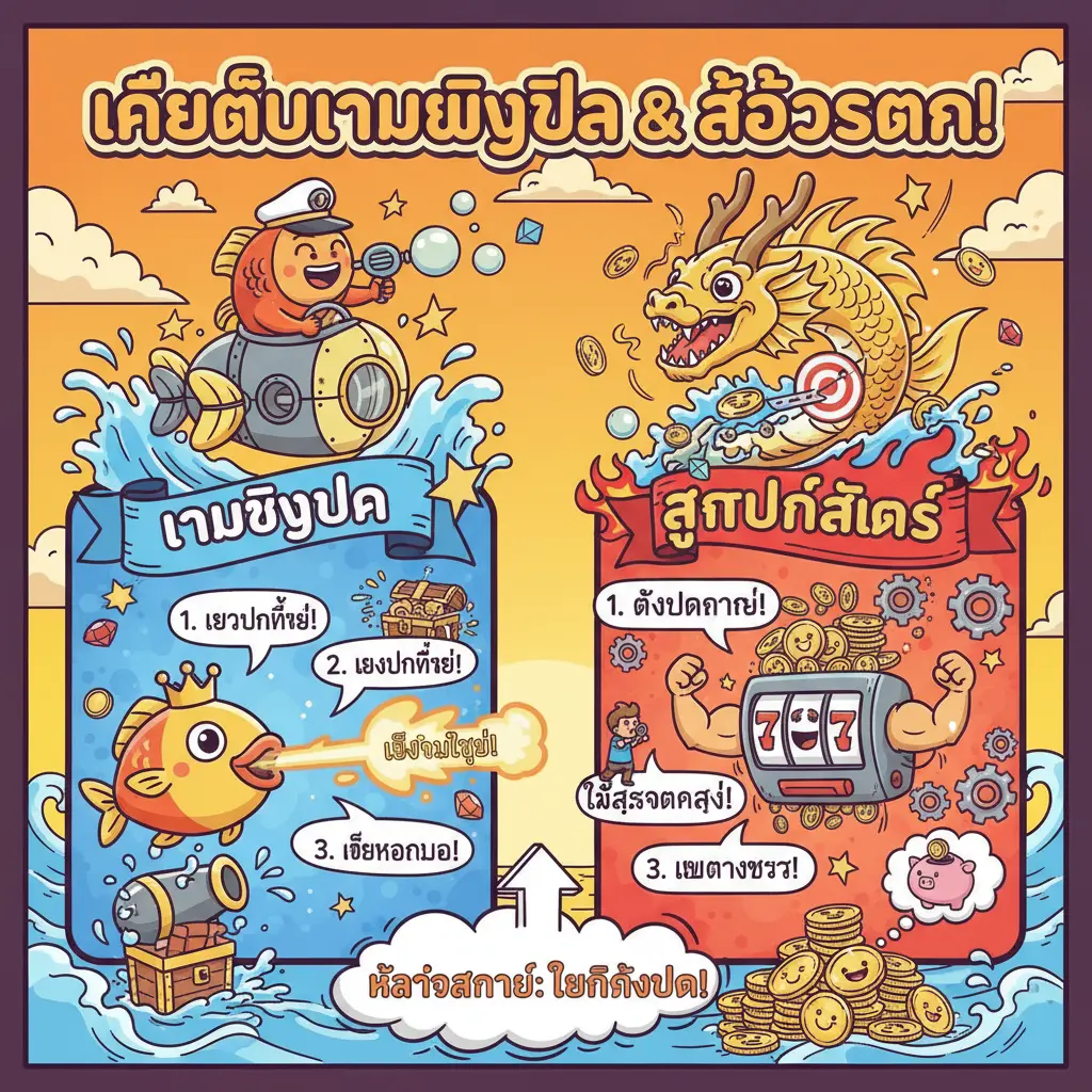 สูตร ปั่นสล็อต ให้แตก - เกมยิงปลา