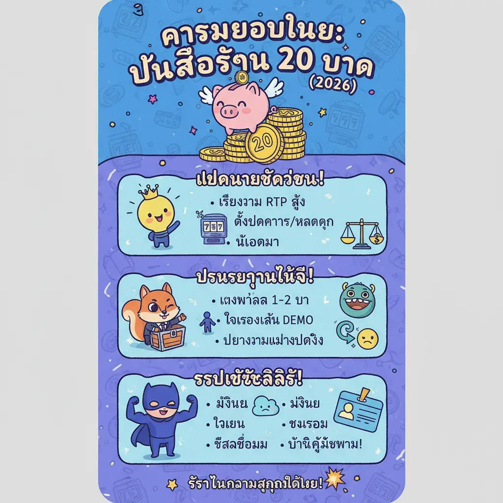 วิธี ปั่นสล็อตทุน 20 - คาสิโนออนไลน์