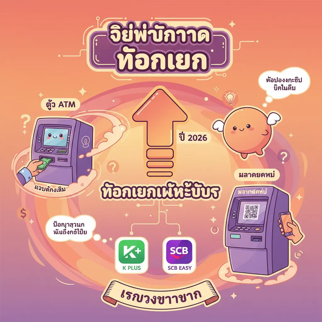 ถอนเงิน - ตู้ ATM