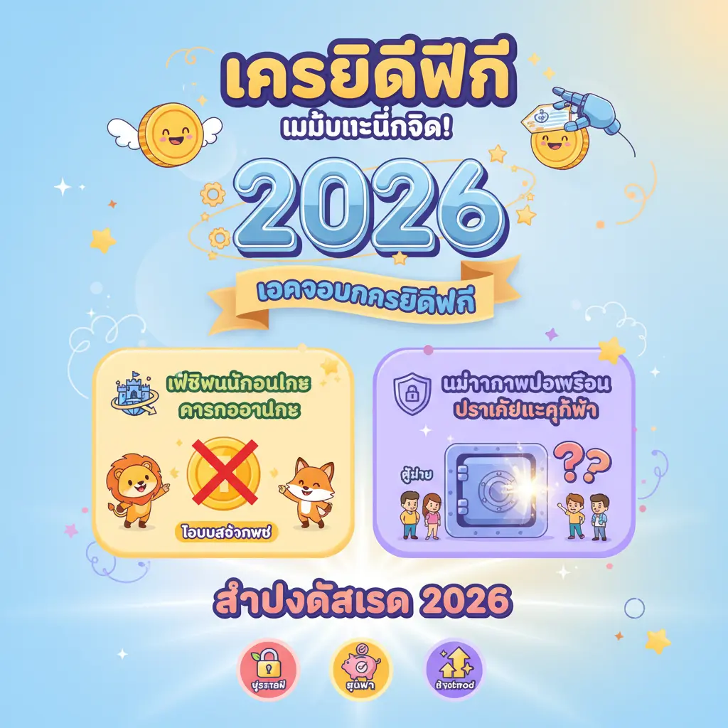 เครดิตฟรีไม่มีเงื่อนไข - เครดิตฟรี