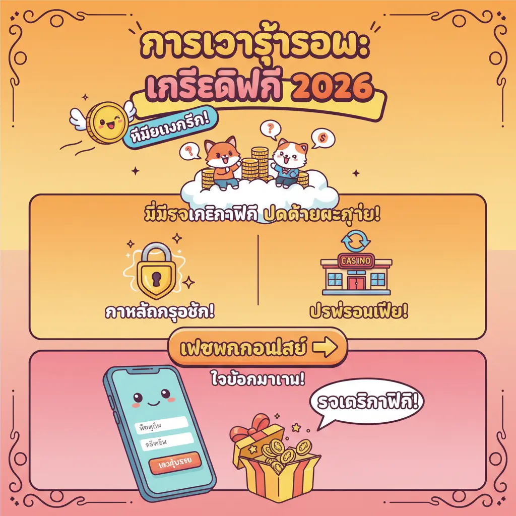เครดิตฟรีไม่มีเงื่อนไข - การเข้าสู่ระบบ