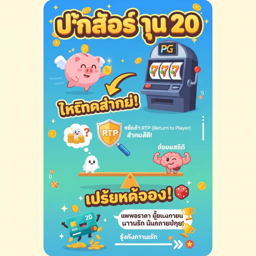 วิธี ปั่นสล็อตทุน 20 - สล็อตpg