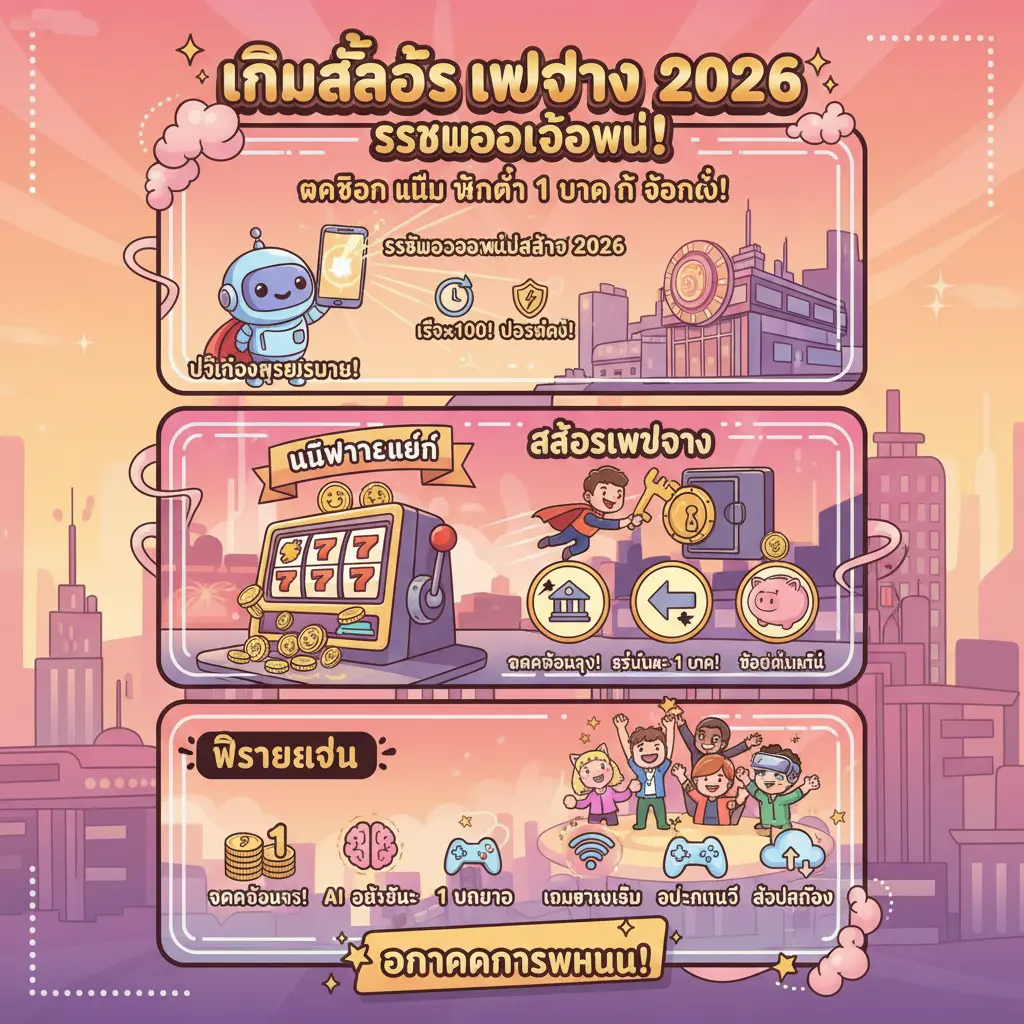 เว็บตรง สล็อต ฝากถอน ไม่มี ขั้นต่ำ 1 บาท ก็ ถอนได้ - เกมสล็อต