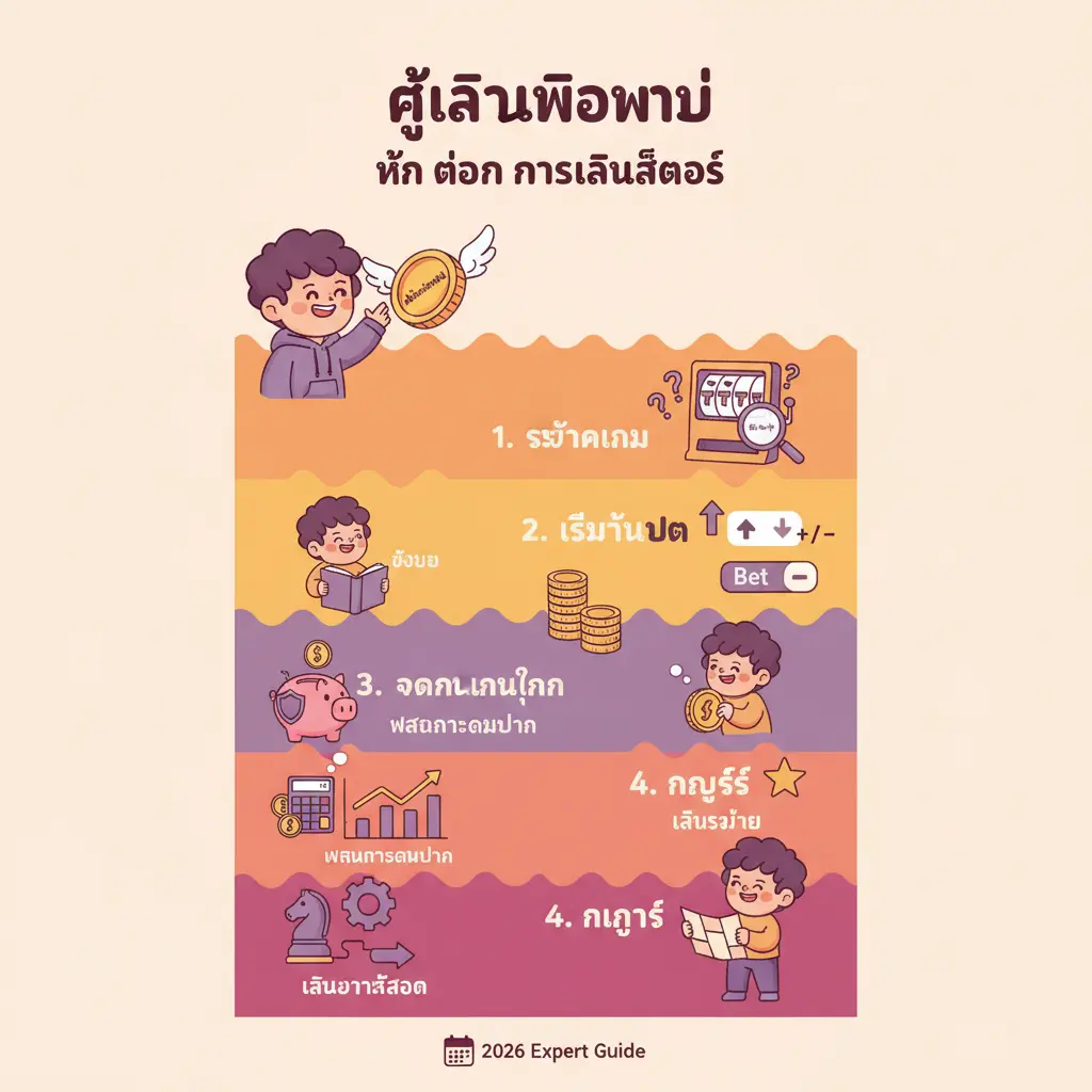 ขั้น ตอน การเล่นสล็อต - ผู้เล่นมือใหม่
