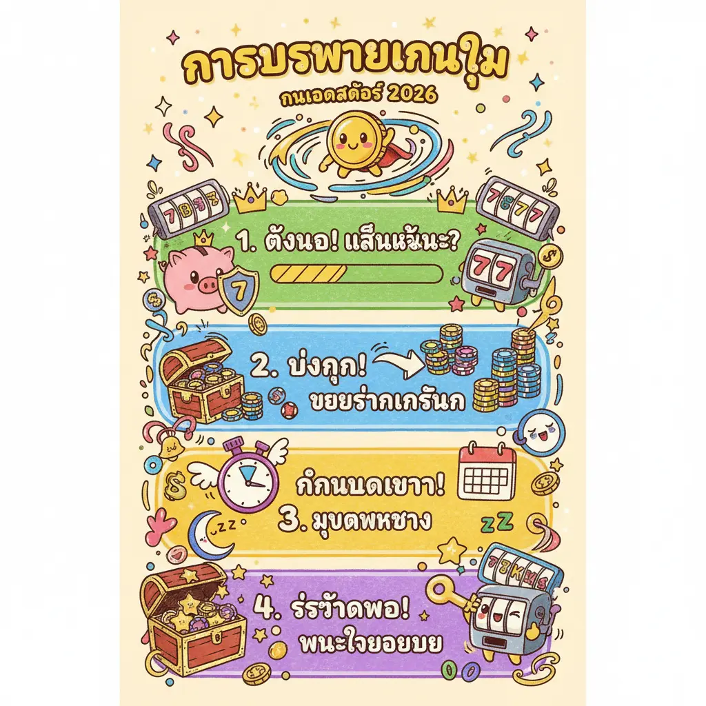 ขั้น ตอน การเล่นสล็อต - การบริหารเงินทุน