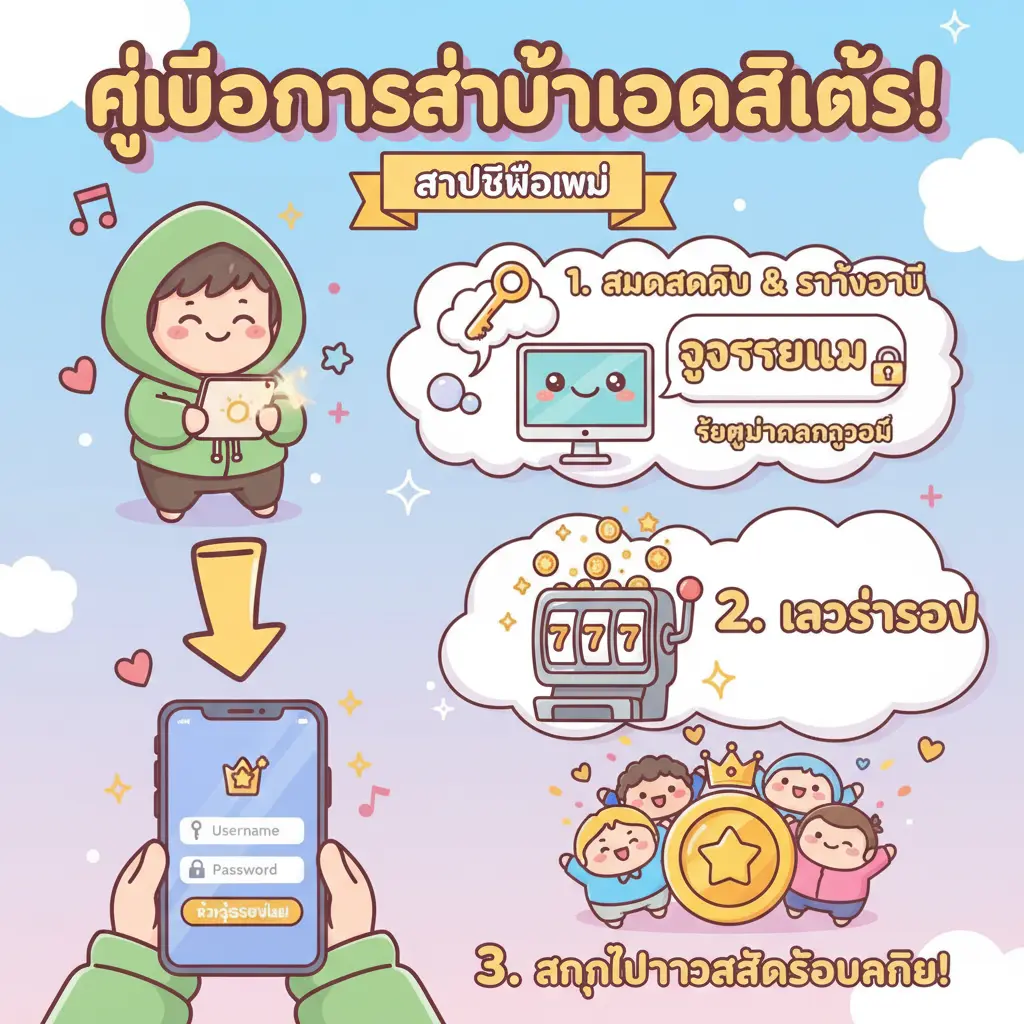 สอน วิธี เข้า เว็บ สล็อต - ยูสเซอร์เนม