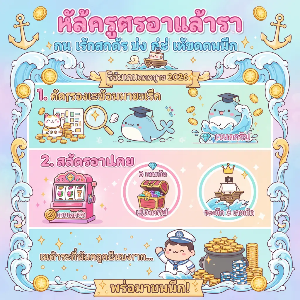 เล่นสล็อต ยัง ไง ให้แตกหมื่น - หลักสูตรสอนแล่นเรือ